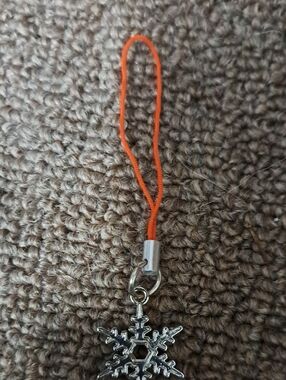 Snowflake Phone Charm NWT